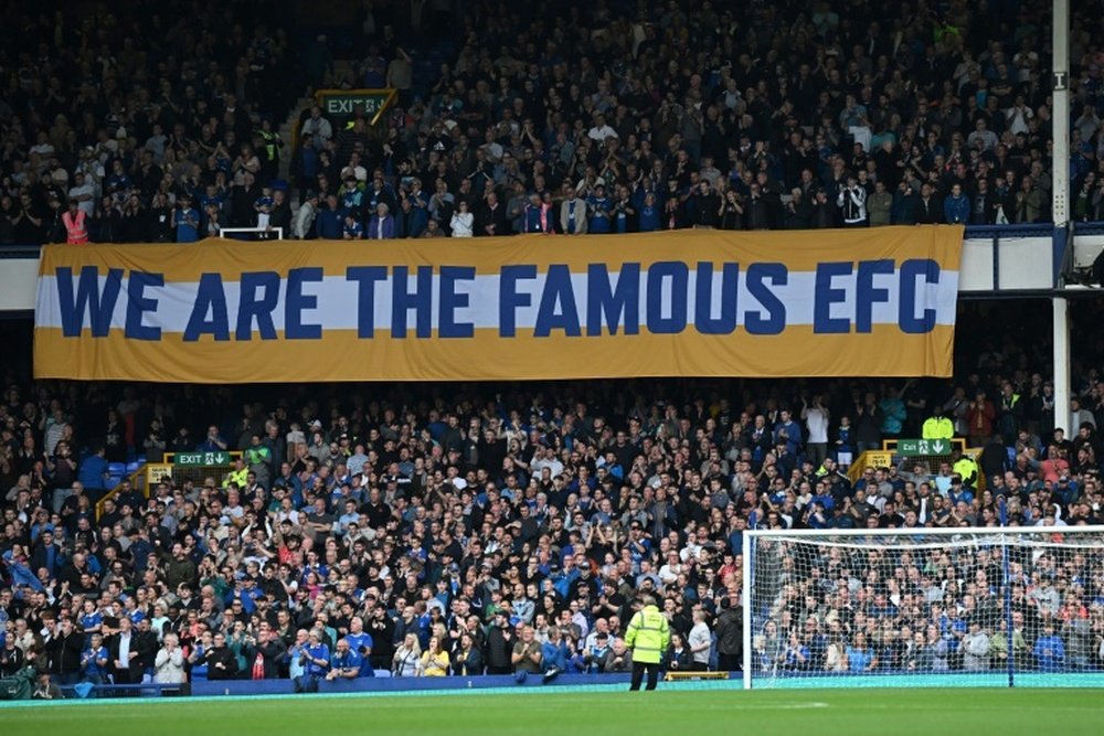 O Everton poderia perder 12 pontos na Premier. AFP