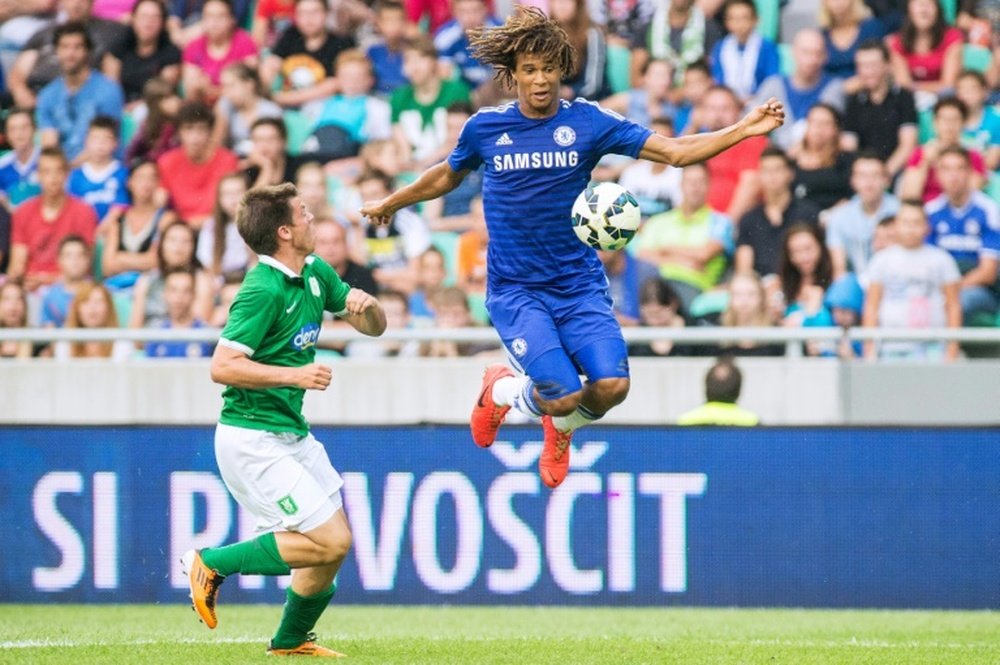 Ake for £20m & Blues' biggest sales. AFP