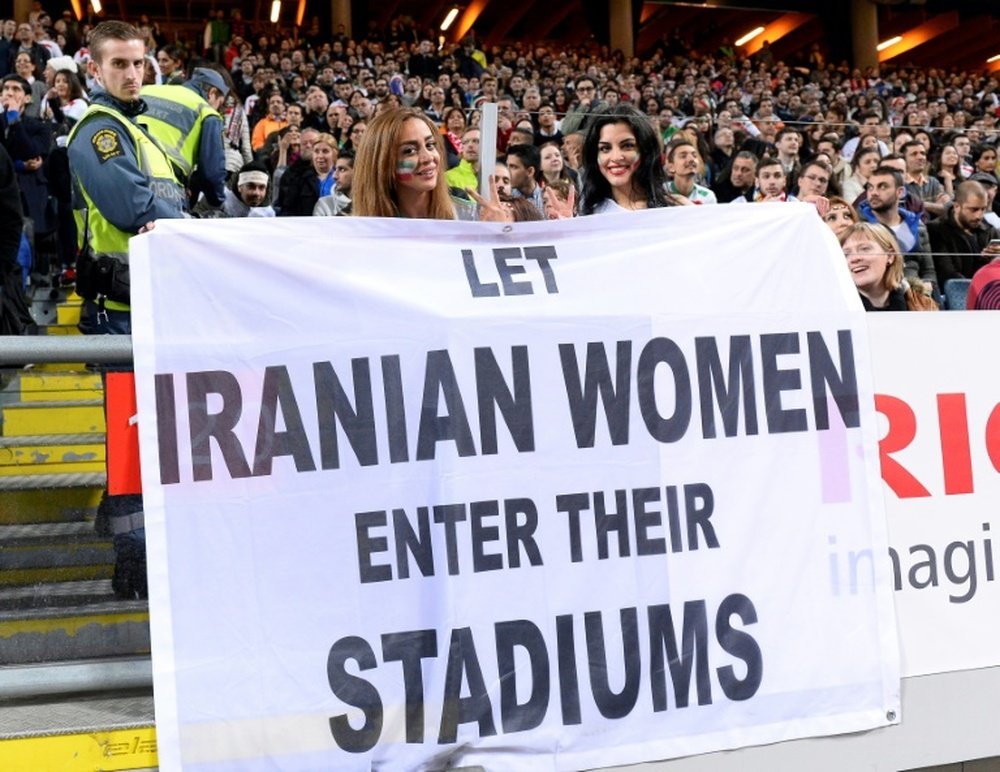 Governo Iraniano permitirá acesso das mulheres aos jogos. AFP