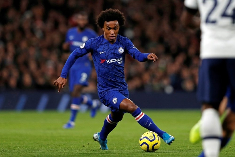Willian recognised he's had differences with Chelsea. AFP