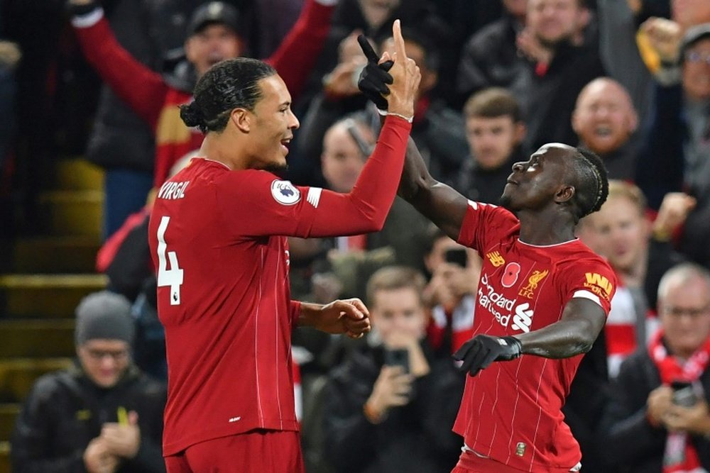 Liverpool derrotou o Wolverhampton com gol de Sadio Mané. AFP/Arquivo