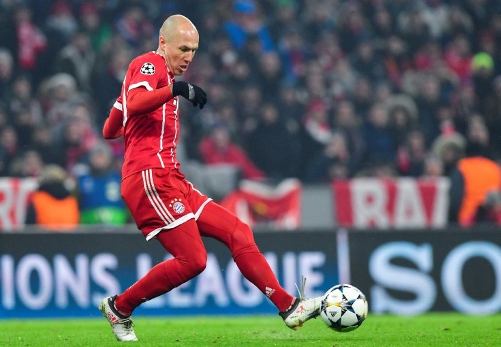 Boss Heynckes described Robben as a 'role model.' AFP