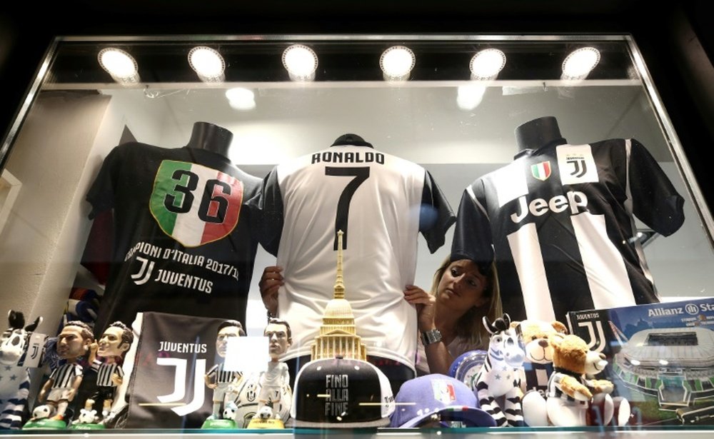 Já se faz notar o impacto da chegada de Ronaldo. AFP