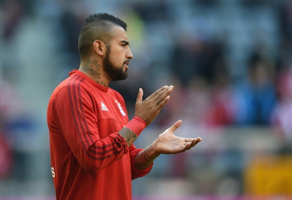 Bayern Munichs Chilean midfielder Arturo Vidal, pictured on October 24, 2015, told German daily Bild, Well show Arsenal the real Bayern on Wednesday