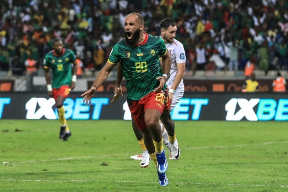 Mbeumo has scored eight goals in 11 games this season. AFP