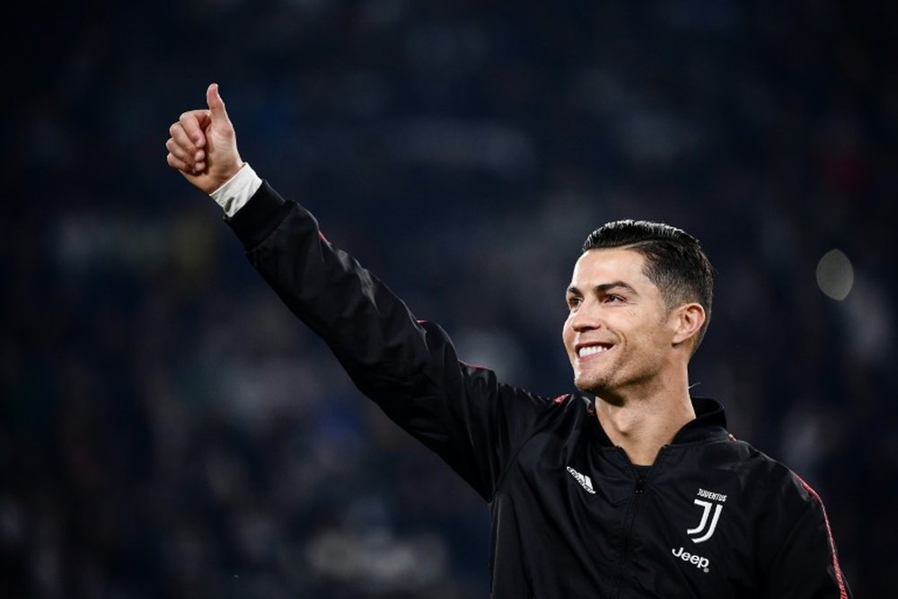 Ronaldo is almost certain to miss out on Juventus' game with Atalanta. AFP