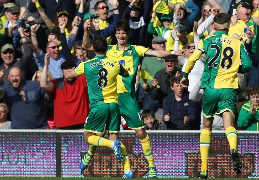 El Norwich City tendrá un buen refuerzo ofensivo con la llegada de Nélson Oliveira. AFP