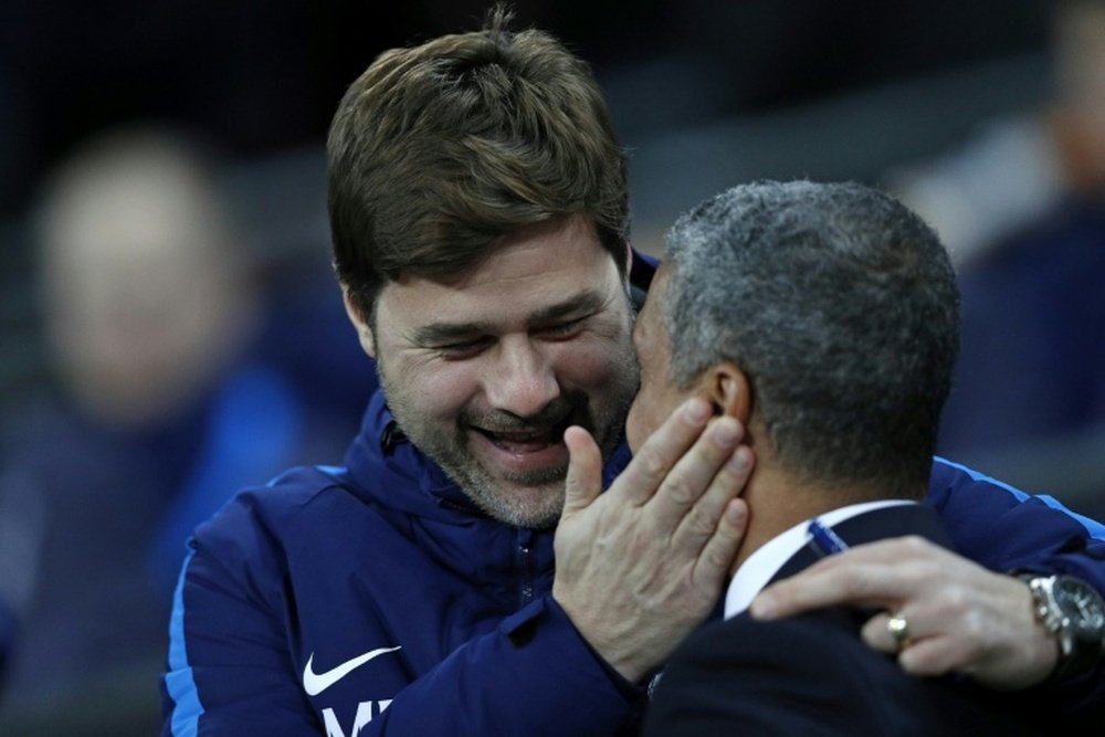 Pochettino spies good omens for Manchester City trip. AFP