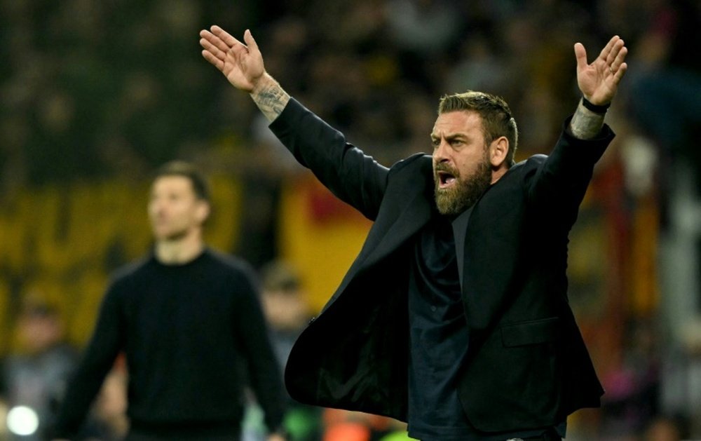 De Rossi commenta il pareggio. AFP