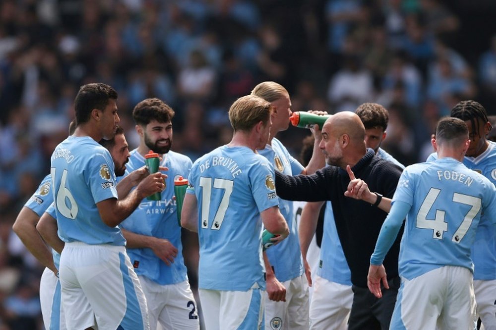 Manchester City announced the list of players who will travel to USA TOUR 2024. AFP