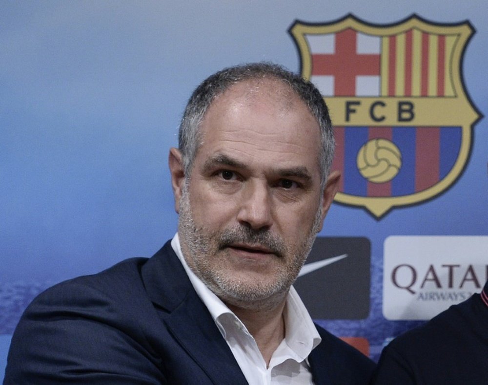 Zubizarreta fue portero del Barça y director deportivo entre 2010 y 2015. AFP