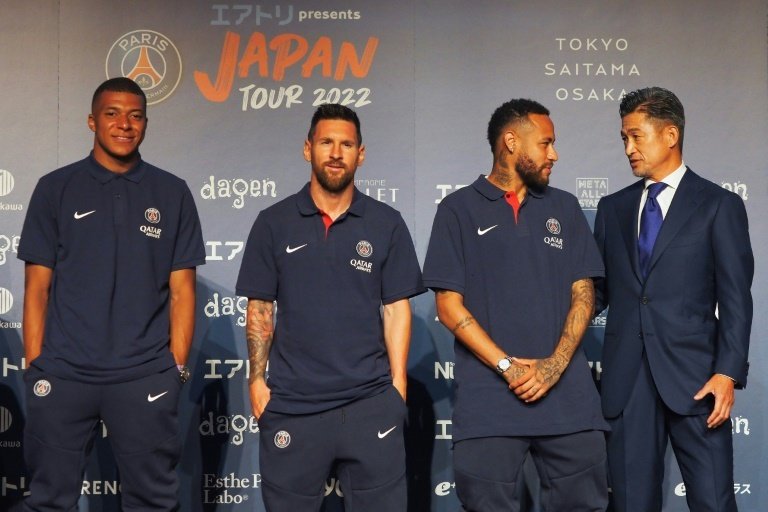 Messi, Mbappe plus other PSG stars attract thousands at Tokyo training