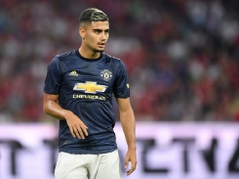 Andreas Pereira fully intends to see through his dream of playing for Santos. AFP