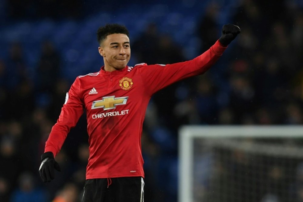 Lingard in stunning form. AFP