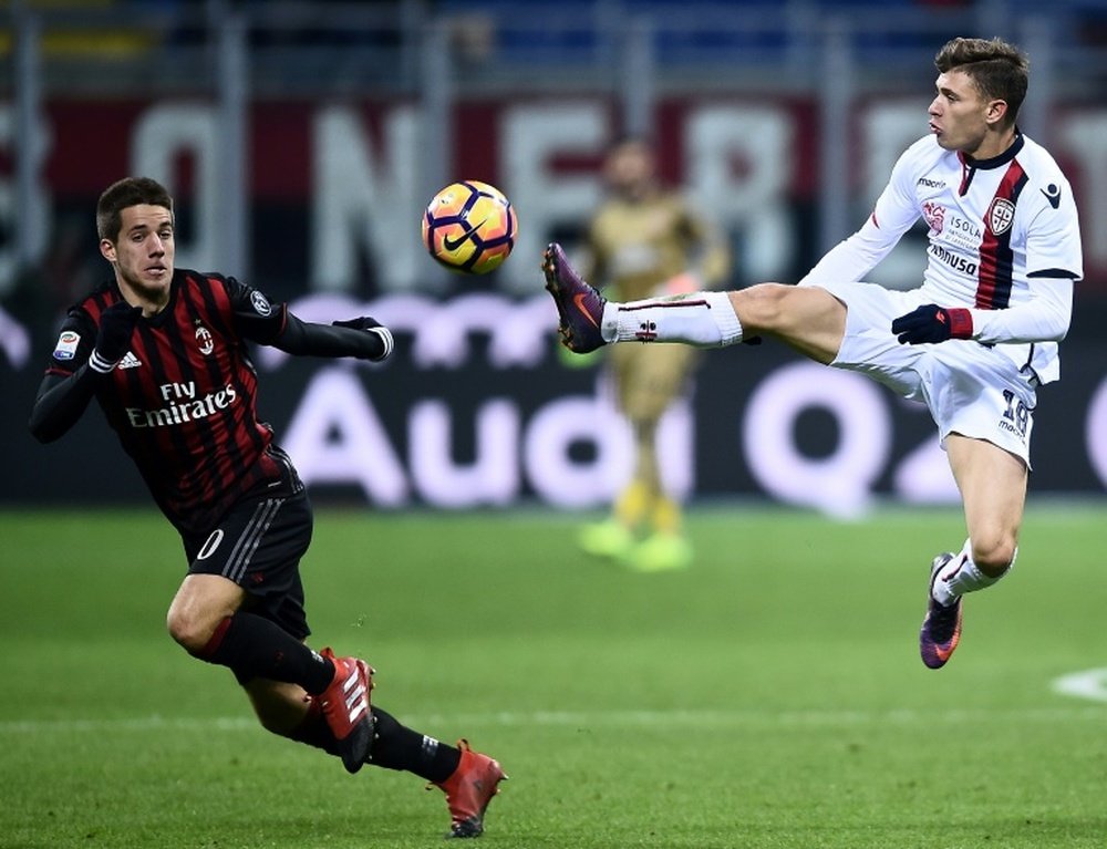 Nicolo Barella is on Arsenal's agenda for the summer. AFP