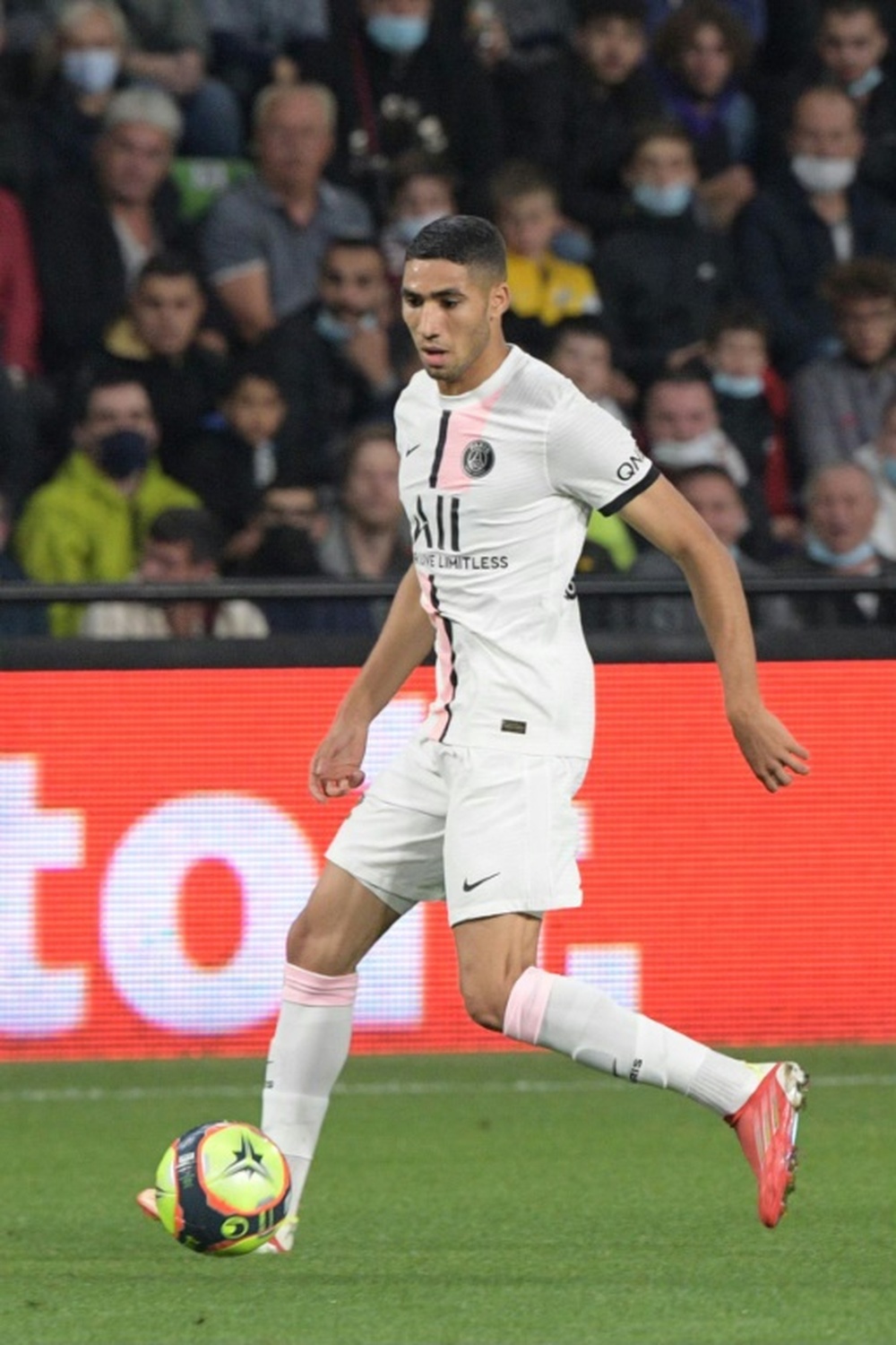 Achraf Hakimi sous les couleurs du PSG. AFP