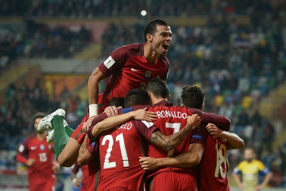 Portugal venceu a Hungria de forma tranquila. AFP