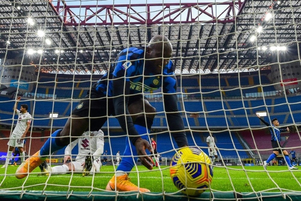 Le formazioni ufficiali di Inter-Napoli. AFP