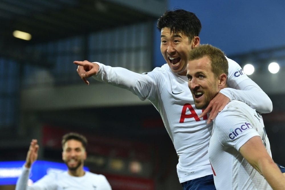 Son is keen to move away from Tottenham. AFP