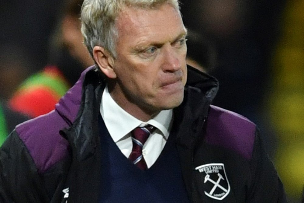 Can David Moyes claim his first win as West Ham boss? AFP