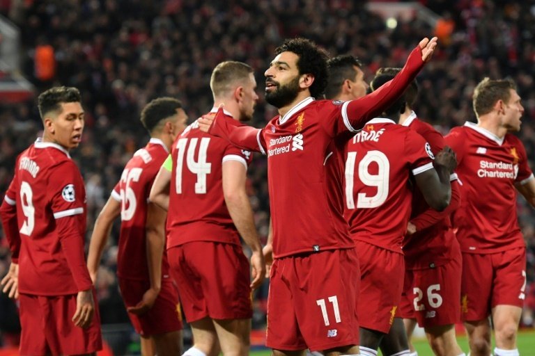 Salah scored his 30th league goal on Saturday. AFP