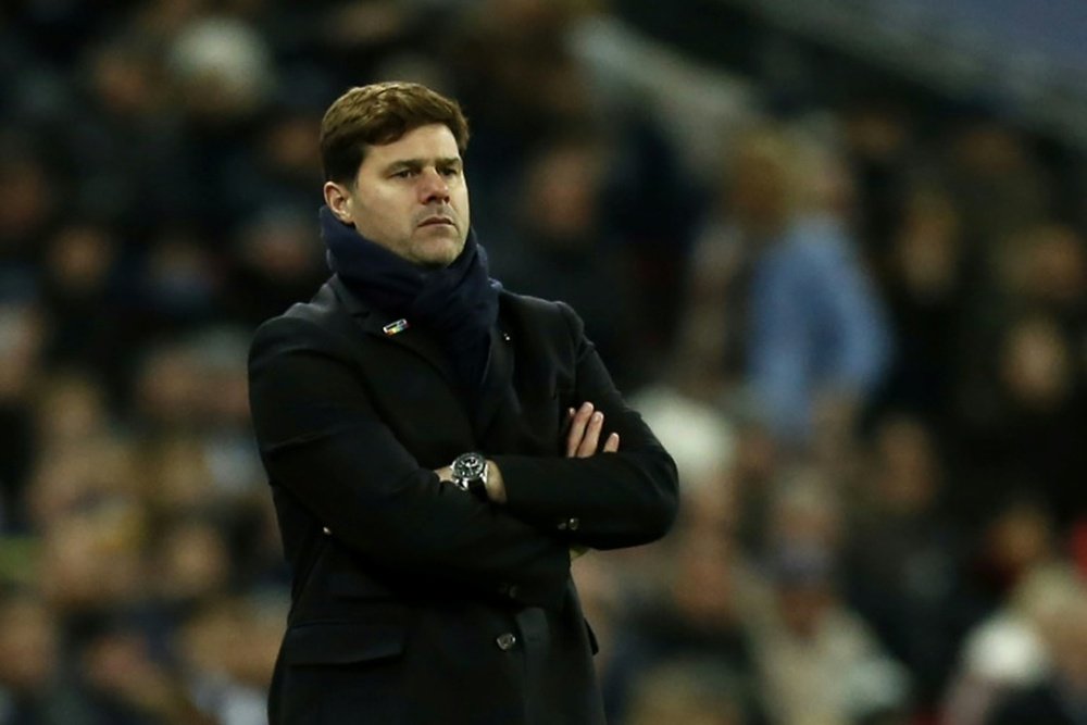 Pochettino was thrilled with his side's win over Brighton. AFP