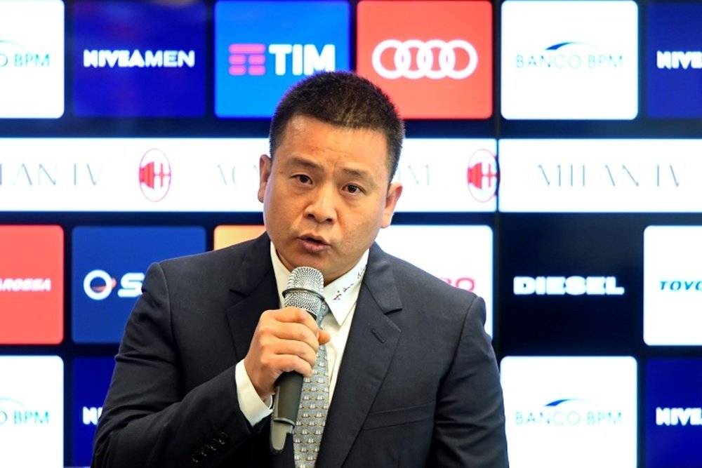 Milan were bought by a Chinese consortium. AFP