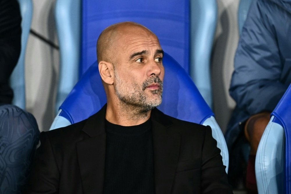 Pep Guardiola no quiere medirse al Barcelona en la Champions League. AFP