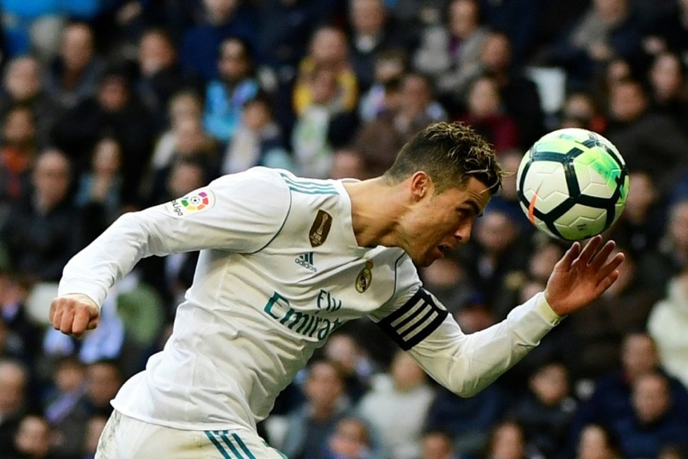 'CR7' pense que les buts de la Ligue des champions. AFP