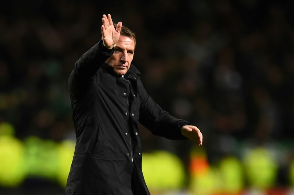 Rodgers has been a big hit at Celtic. AFP