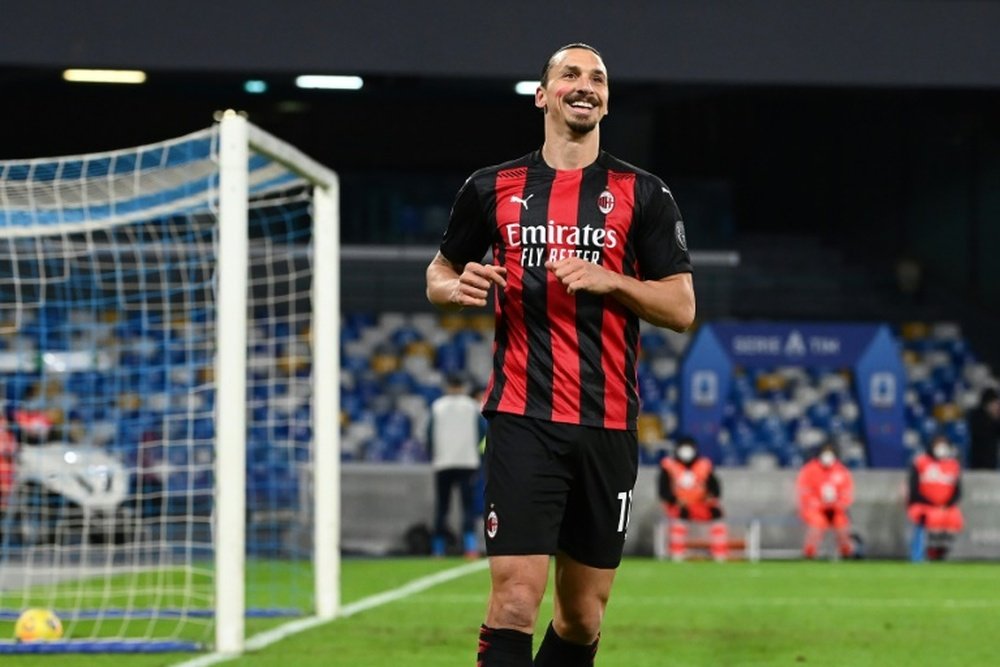 Zlatan Ibrahimovic forfait pour les deux prochaines semaines ? AFP