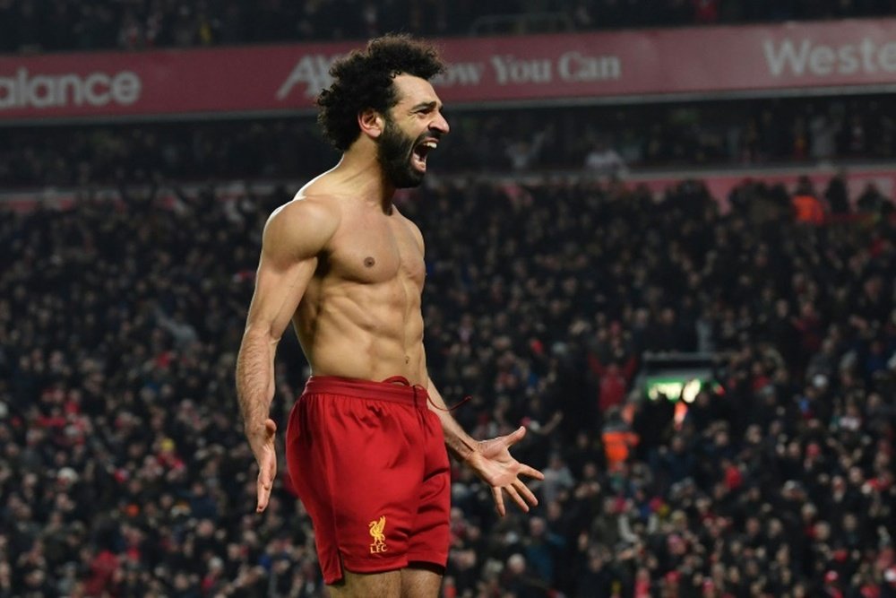 Les chiffres incroyables de Mo Salah à Liverpool. AFP