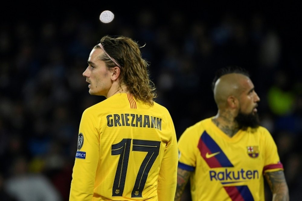 Deschamps opinó sobre el rol de Griezmann en el Barça. AFP