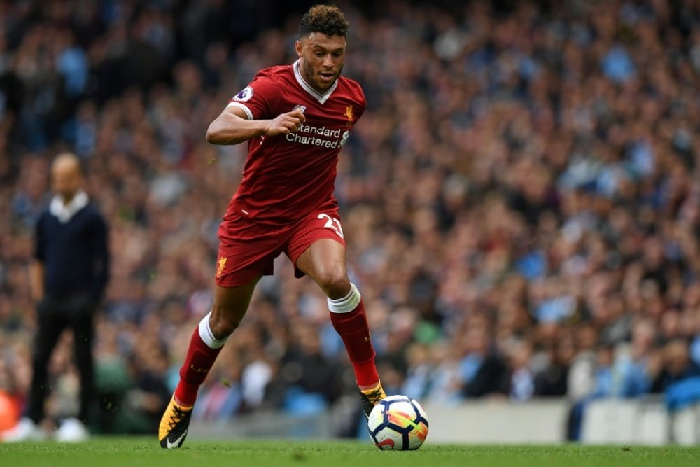 Oxlade-Chamberlain joined Liverpool from Arsenal in the summer. AFP