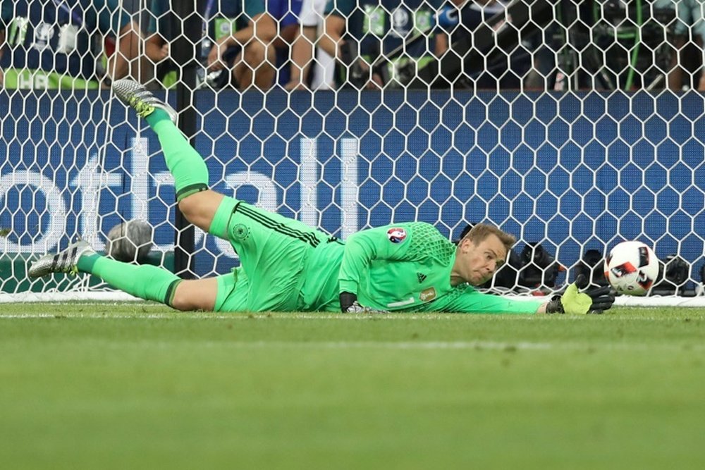 Neuer could be out of action until March. AFP