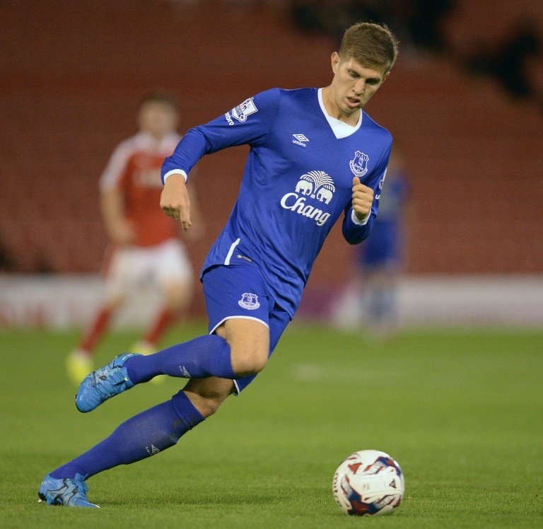 John Stones es el objetivo del Barça para reforzar su zaga. AFP