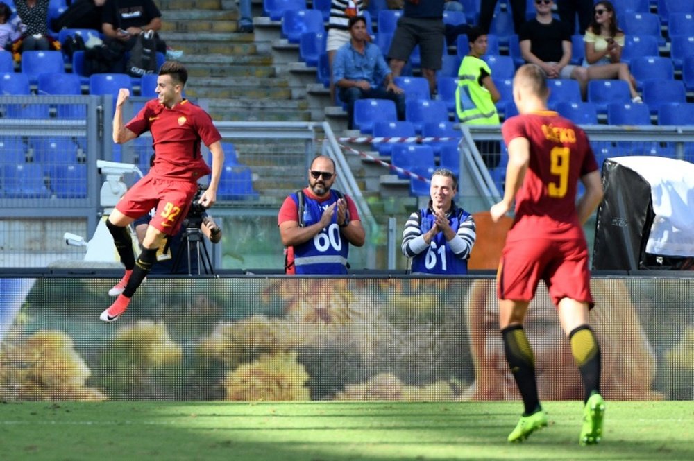 El Shaarawy bagged a first-half brace as AS Roma overwhelmed Udinese. AFP