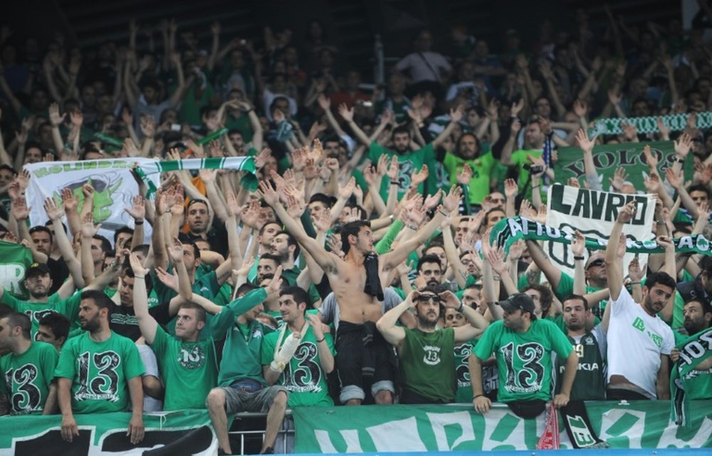 Derrota en casa del Panathinaikos. EFE