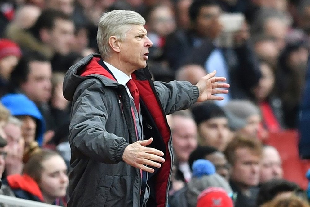 Wenger's team have little to play for in the league. AFP