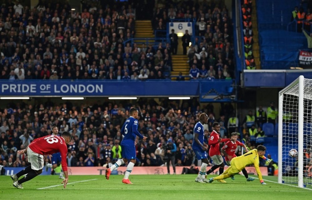 El Chelsea cuenta con 6 apercibidos en la ida de Champions. AFP