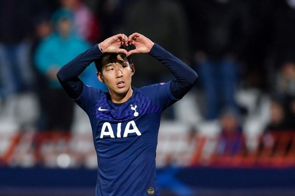 Tottenham confirme le service militaire de Son. AFP