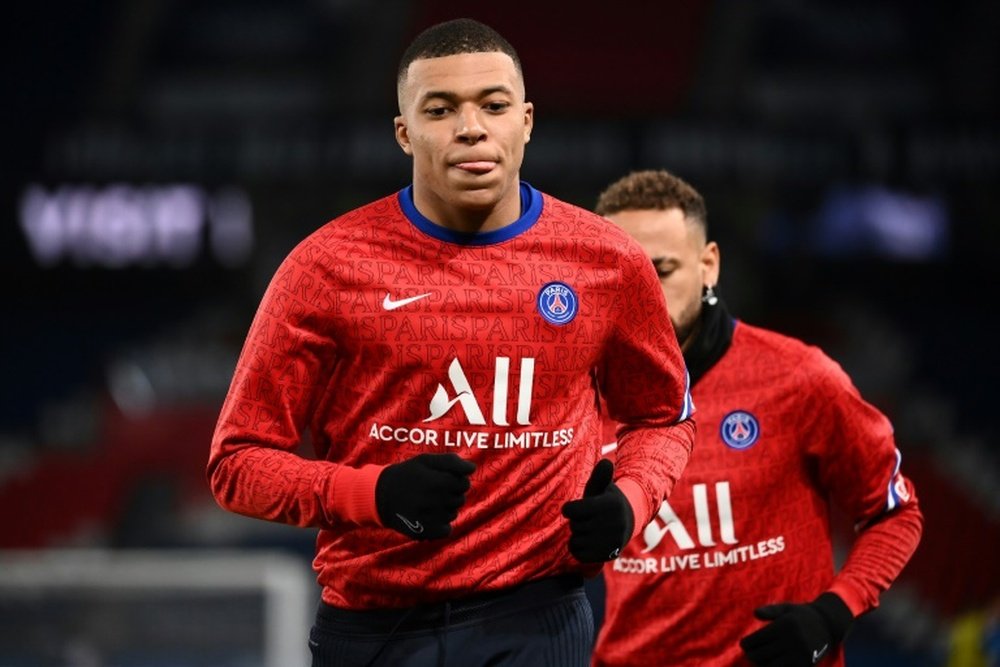 Kylian Mbappe admits he has yet to decide on his future. AFP