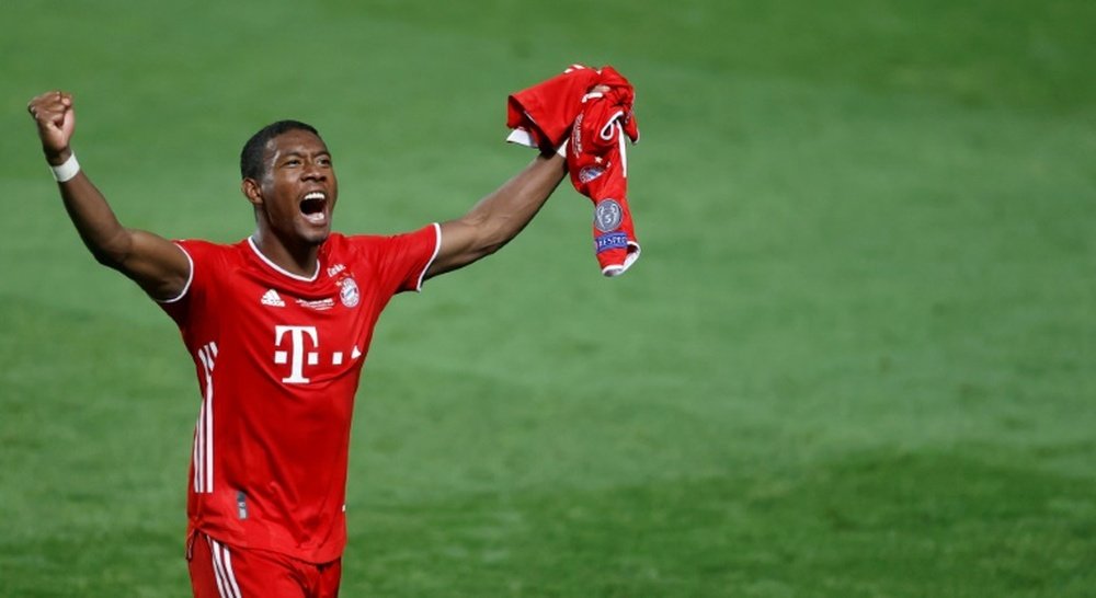 David Alaba is a key Bayern player. AFP