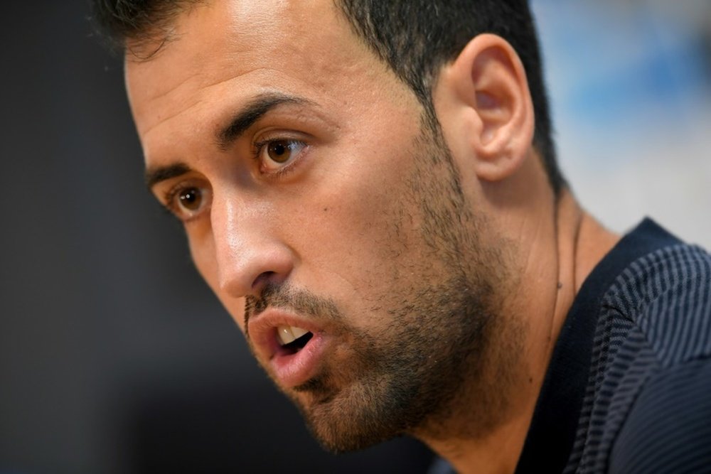 Sergio Busquets has warned that replacing the departed Neymar will be almost impossible. AFP