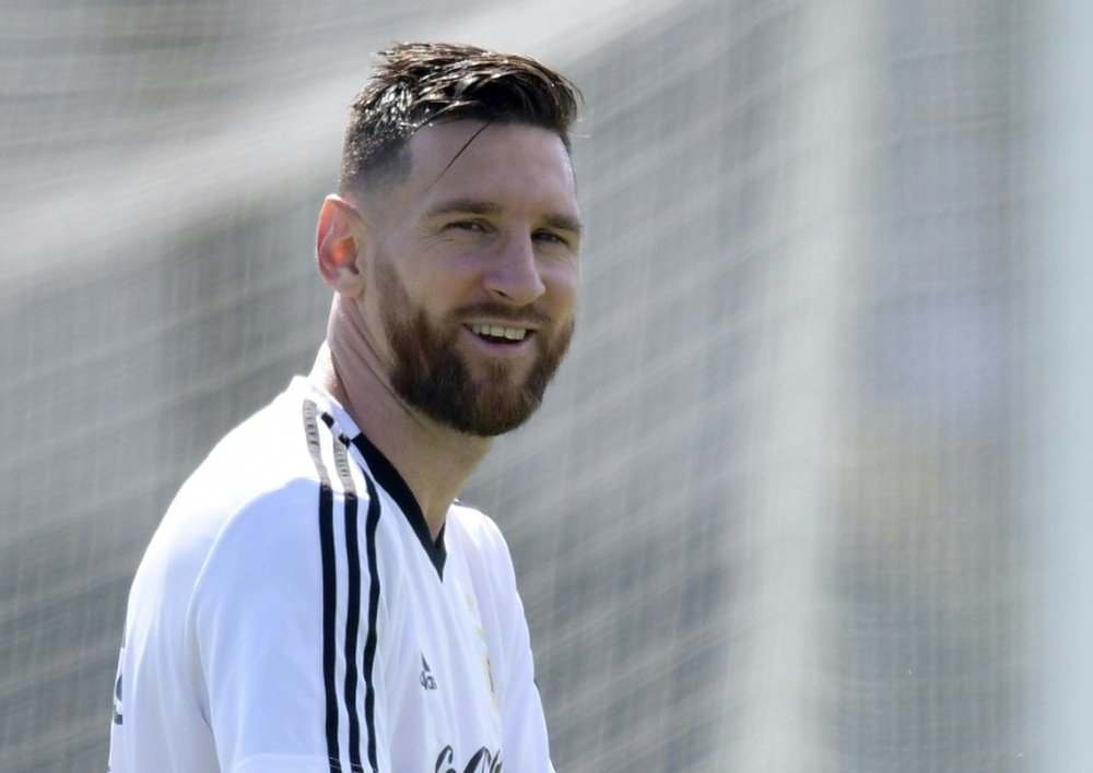 Leo Messi ne pourra pas jouer avec l'Argentine une année de plus. AFP