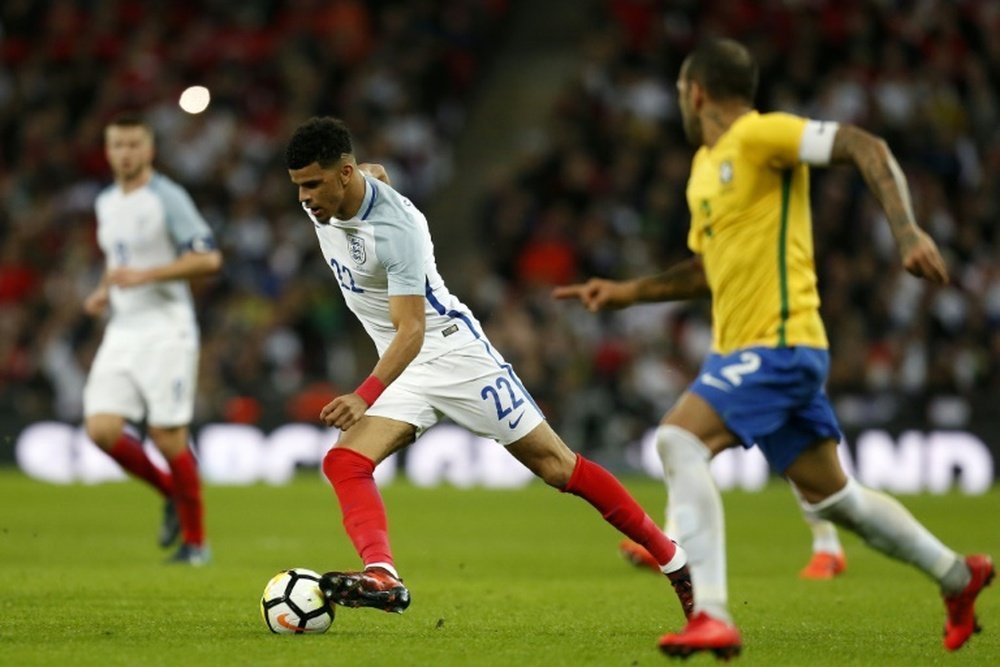 All of Solanke's goals this season have come with England U21s. AFP