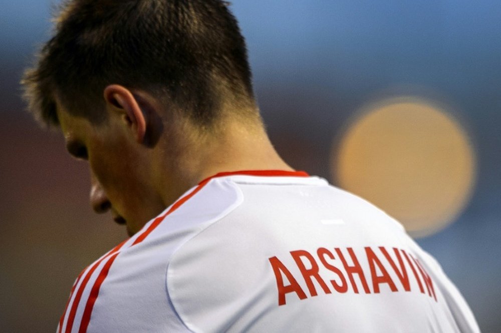 Arshavin vive una segunda juventud. AFP