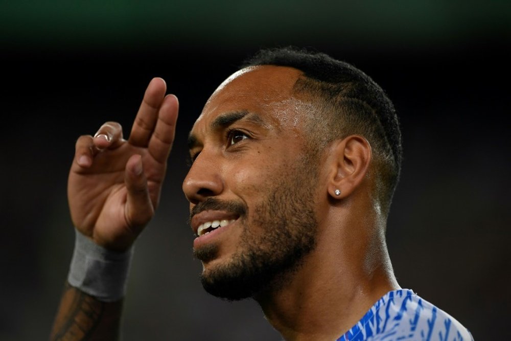 Aubameyang La Liga winner as well. AFP