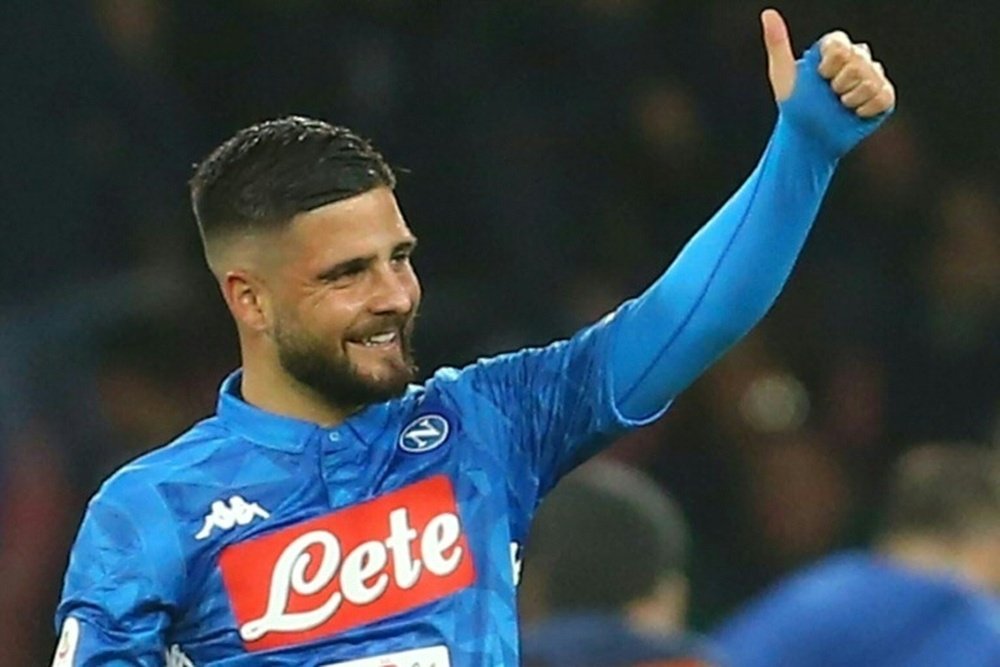 Napoli want to try and keep Insigne at all costs. AFP