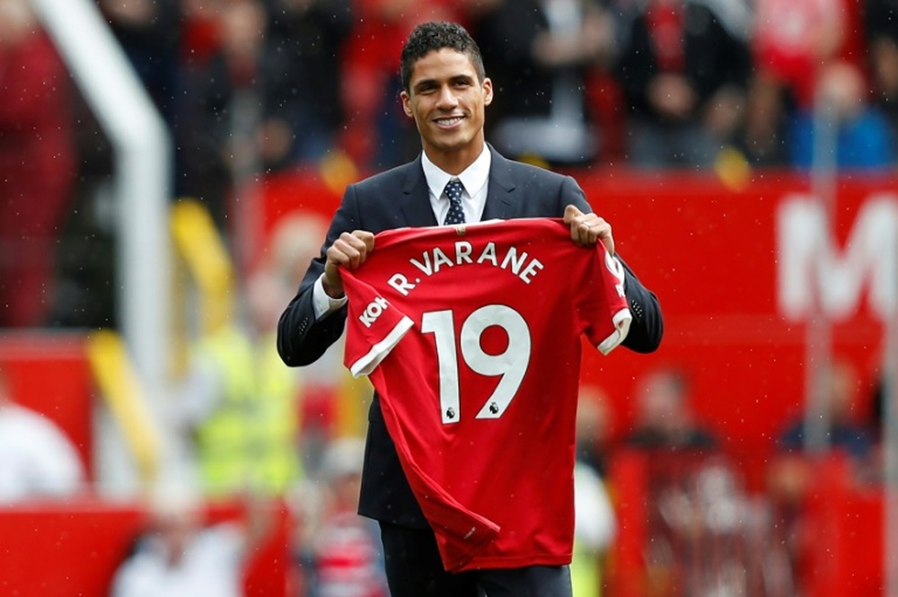 Varane habló de su salida del Real Madrid rumbo al Manchester United. AFP